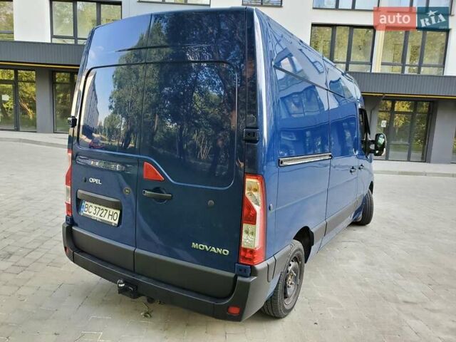 Синій Опель Movano, об'ємом двигуна 2.3 л та пробігом 273 тис. км за 13200 $, фото 1 на Automoto.ua