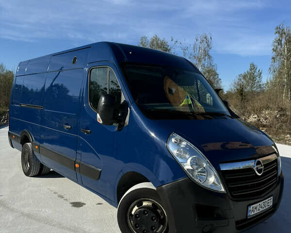 Синій Опель Movano, об'ємом двигуна 2.3 л та пробігом 276 тис. км за 13400 $, фото 1 на Automoto.ua