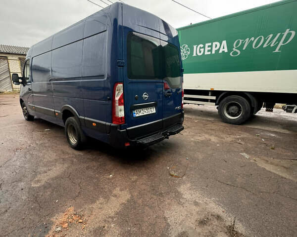 Синій Опель Movano, об'ємом двигуна 2.3 л та пробігом 276 тис. км за 13400 $, фото 4 на Automoto.ua