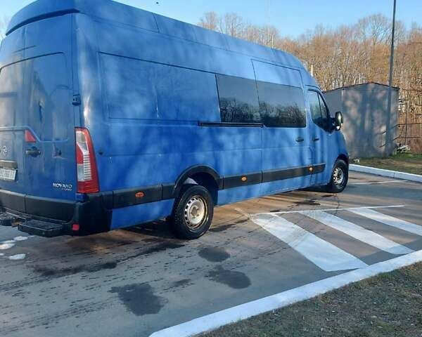 Синій Опель Movano, об'ємом двигуна 2.3 л та пробігом 172 тис. км за 18500 $, фото 8 на Automoto.ua