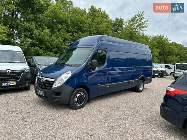 Синий Опель Movano, объемом двигателя 2.3 л и пробегом 239 тыс. км за 21300 $, фото 4 на Automoto.ua