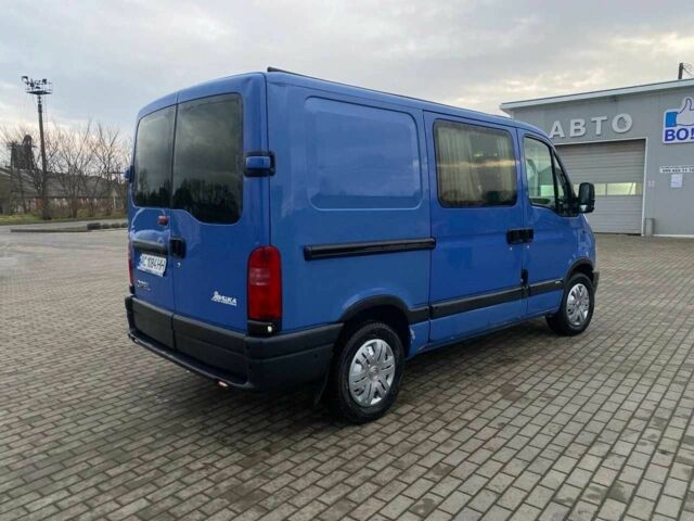 Синий Опель Movano, объемом двигателя 1.9 л и пробегом 318 тыс. км за 4400 $, фото 4 на Automoto.ua
