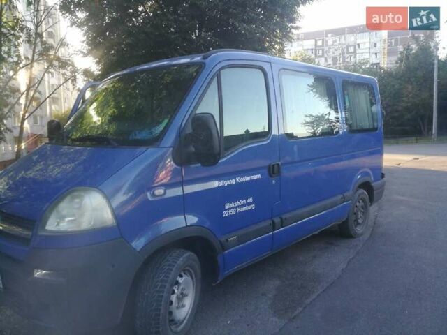 Синий Опель Movano, объемом двигателя 2 л и пробегом 110 тыс. км за 8500 $, фото 10 на Automoto.ua