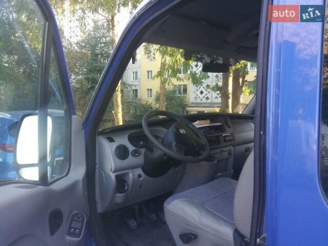 Синий Опель Movano, объемом двигателя 2 л и пробегом 110 тыс. км за 8500 $, фото 5 на Automoto.ua