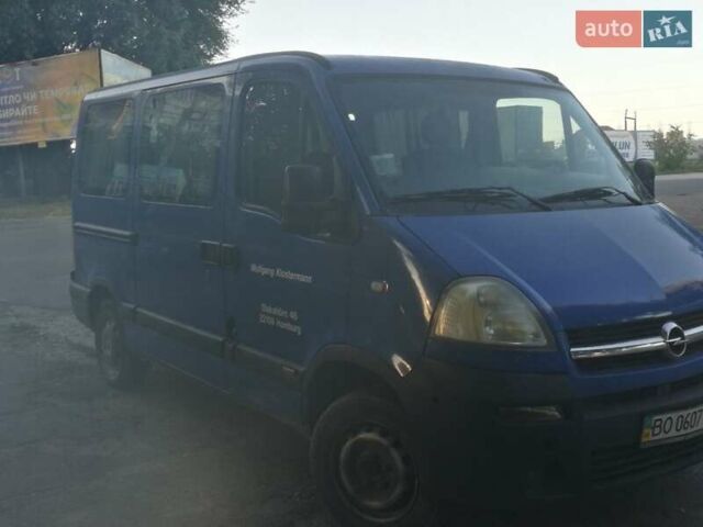Синий Опель Movano, объемом двигателя 2 л и пробегом 110 тыс. км за 8500 $, фото 2 на Automoto.ua