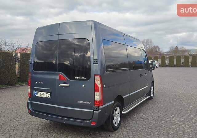 Синий Опель Movano, объемом двигателя 2.3 л и пробегом 310 тыс. км за 14999 $, фото 14 на Automoto.ua