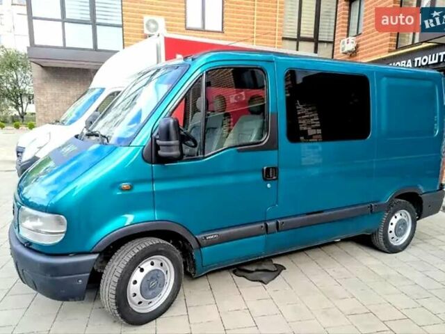 Зеленый Опель Movano, объемом двигателя 2.2 л и пробегом 155 тыс. км за 6999 $, фото 4 на Automoto.ua