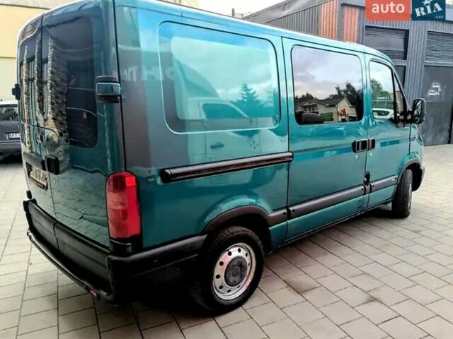 Зеленый Опель Movano, объемом двигателя 2.2 л и пробегом 155 тыс. км за 6999 $, фото 7 на Automoto.ua