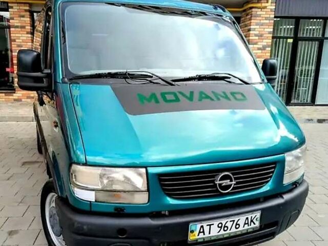 Зеленый Опель Movano, объемом двигателя 2.2 л и пробегом 155 тыс. км за 6999 $, фото 3 на Automoto.ua