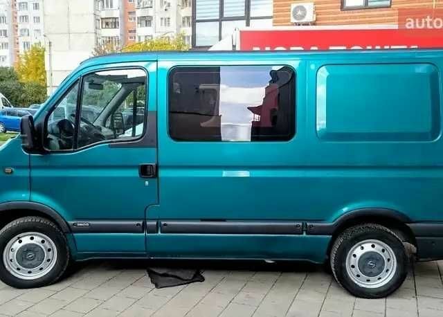 Опель Movano 2003 в Тернополе на Automoto.ua Зеленый Опель Movano, объемом двигателя 2.2 л и пробегом 155 тыс. км за 6999 $, фото 11 на Automoto.ua