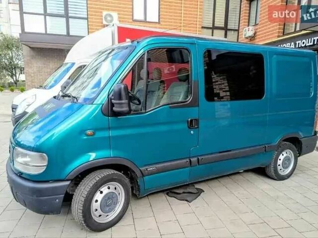 Опель Movano 2003 в Тернополе на Automoto.ua Зеленый Опель Movano, объемом двигателя 2.2 л и пробегом 155 тыс. км за 6999 $, фото 7 на Automoto.ua