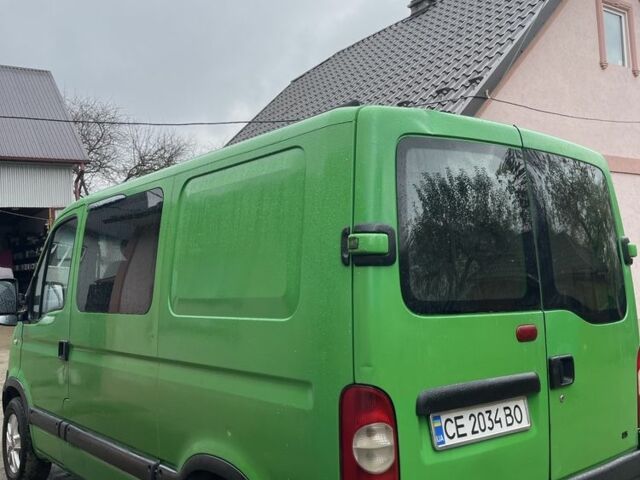Зеленый Опель Movano, объемом двигателя 2.5 л и пробегом 493 тыс. км за 7000 $, фото 5 на Automoto.ua
