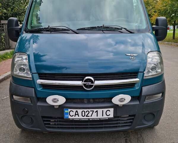 Зеленый Опель Movano, объемом двигателя 2.5 л и пробегом 450 тыс. км за 10600 $, фото 22 на Automoto.ua