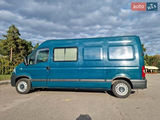 Зеленый Опель Movano, объемом двигателя 2.5 л и пробегом 450 тыс. км за 10600 $, фото 23 на Automoto.ua