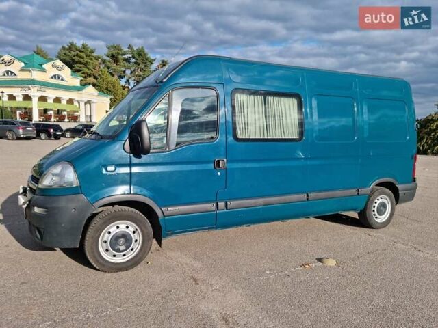 Зеленый Опель Movano, объемом двигателя 2.5 л и пробегом 450 тыс. км за 10600 $, фото 21 на Automoto.ua
