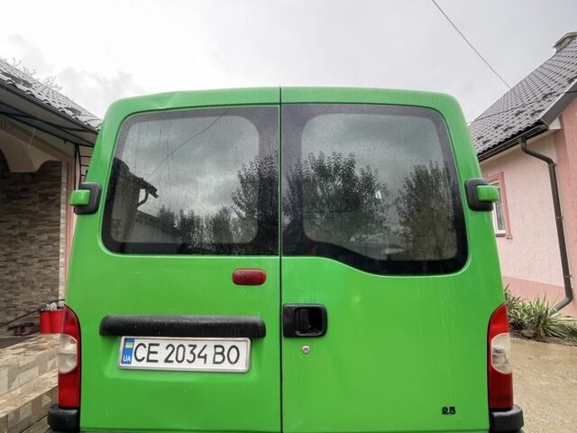 Зеленый Опель Movano, объемом двигателя 2.5 л и пробегом 493 тыс. км за 7000 $, фото 3 на Automoto.ua