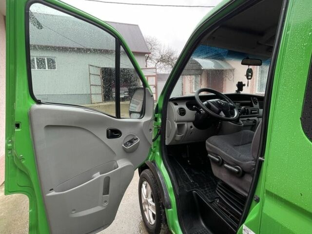 Зеленый Опель Movano, объемом двигателя 2.5 л и пробегом 493 тыс. км за 7000 $, фото 15 на Automoto.ua