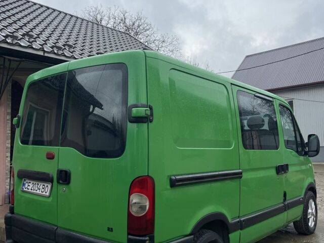 Зеленый Опель Movano, объемом двигателя 2.5 л и пробегом 493 тыс. км за 7000 $, фото 4 на Automoto.ua