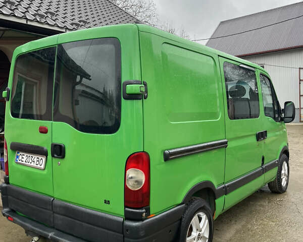 Зеленый Опель Movano, объемом двигателя 2.46 л и пробегом 493 тыс. км за 7000 $, фото 3 на Automoto.ua