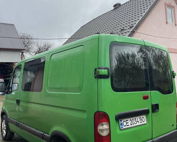 Зеленый Опель Movano, объемом двигателя 2.46 л и пробегом 493 тыс. км за 7000 $, фото 4 на Automoto.ua