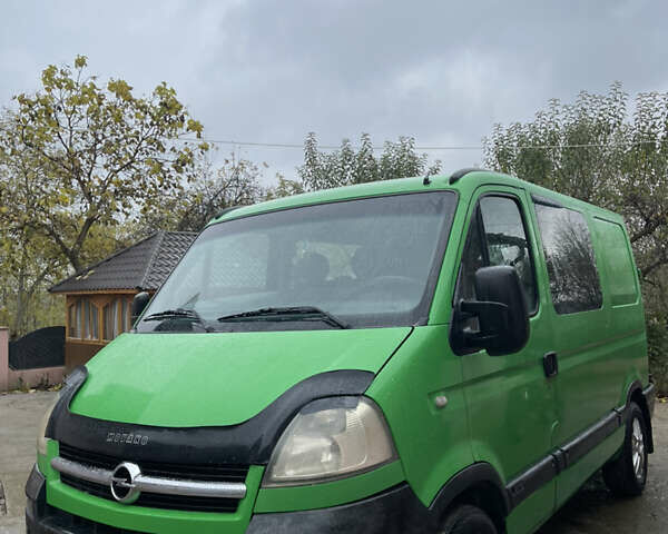 Зеленый Опель Movano, объемом двигателя 2.46 л и пробегом 493 тыс. км за 7000 $, фото 1 на Automoto.ua