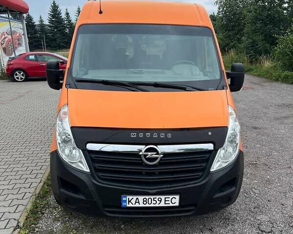 Оранжевый Опель Movano, объемом двигателя 2.3 л и пробегом 410 тыс. км за 16000 $, фото 9 на Automoto.ua