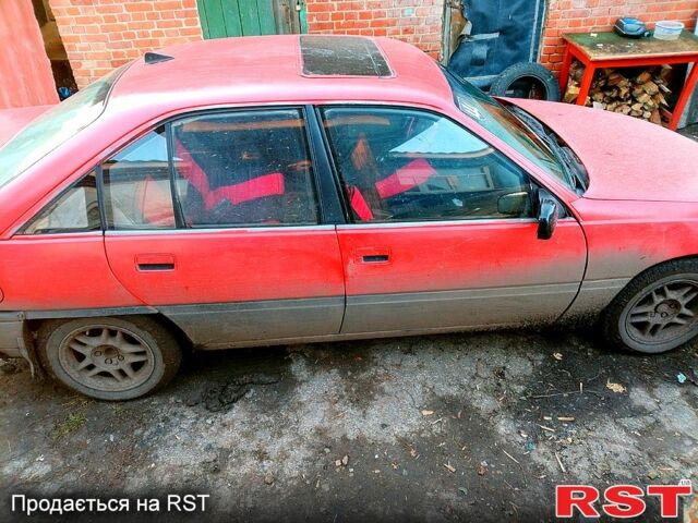 Красный Опель Омега, объемом двигателя 1.8 л и пробегом 0 тыс. км за 600 $, фото 1 на Automoto.ua