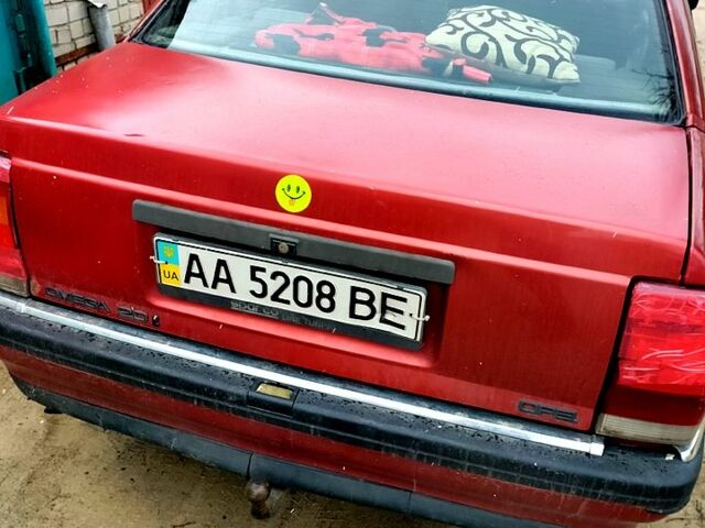 Червоний Опель Омега, об'ємом двигуна 2 л та пробігом 350 тис. км за 950 $, фото 1 на Automoto.ua