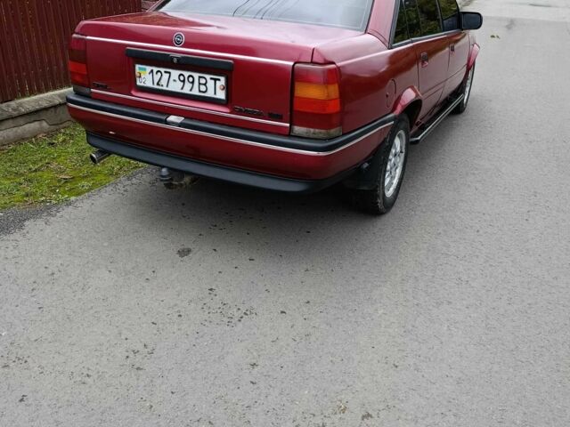 Опель Омега 1990 в Ивано-Франковске на Automoto.ua Красный Опель Омега, объемом двигателя 2 л и пробегом 300 тыс. км за 1400 $, фото 2 на Automoto.ua