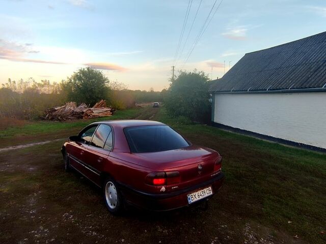 Красный Опель Омега, объемом двигателя 2 л и пробегом 326 тыс. км за 1450 $, фото 2 на Automoto.ua