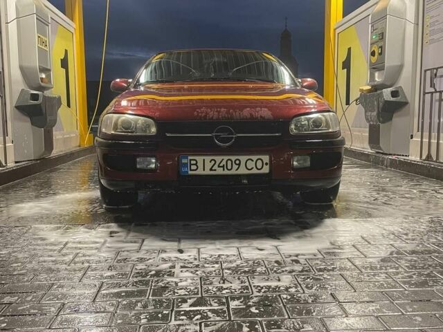 Опель Омега 1996 в Новомосковске на Automoto.ua Красный Опель Омега, объемом двигателя 2 л и пробегом 400 тыс. км за 1600 $, фото 4 на Automoto.ua