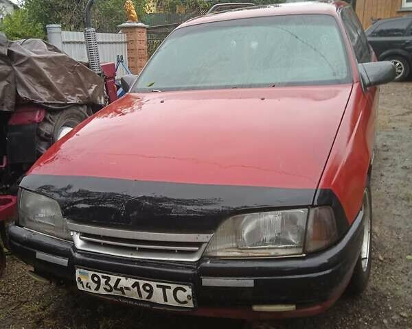 Красный Опель Омега, объемом двигателя 2 л и пробегом 380 тыс. км за 800 $, фото 1 на Automoto.ua