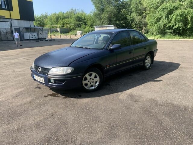 Синий Опель Омега, объемом двигателя 2.5 л и пробегом 133 тыс. км за 1400 $, фото 1 на Automoto.ua