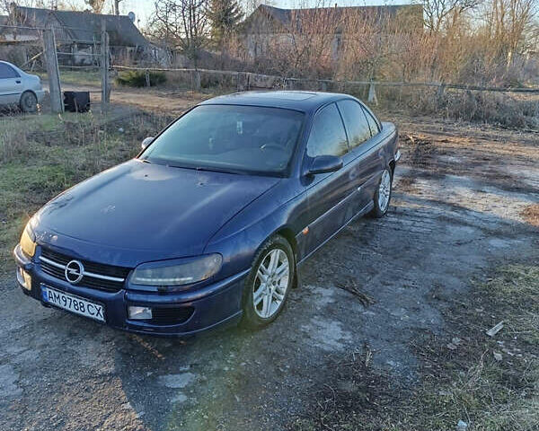 Синий Опель Омега, объемом двигателя 3 л и пробегом 378 тыс. км за 3000 $, фото 1 на Automoto.ua