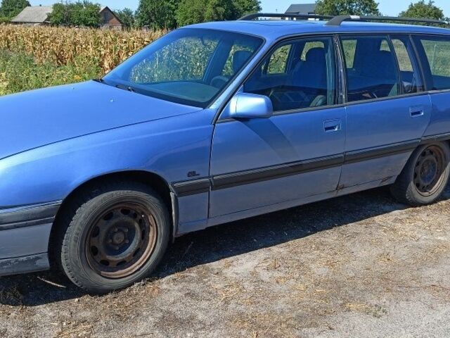 Синий Опель Омега, объемом двигателя 2 л и пробегом 389 тыс. км за 749 $, фото 1 на Automoto.ua