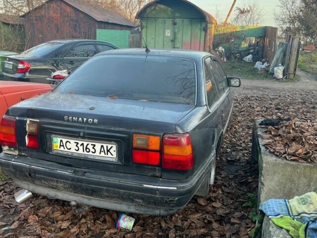 Синий Опель Сенатор, объемом двигателя 3 л и пробегом 145 тыс. км за 550 $, фото 1 на Automoto.ua