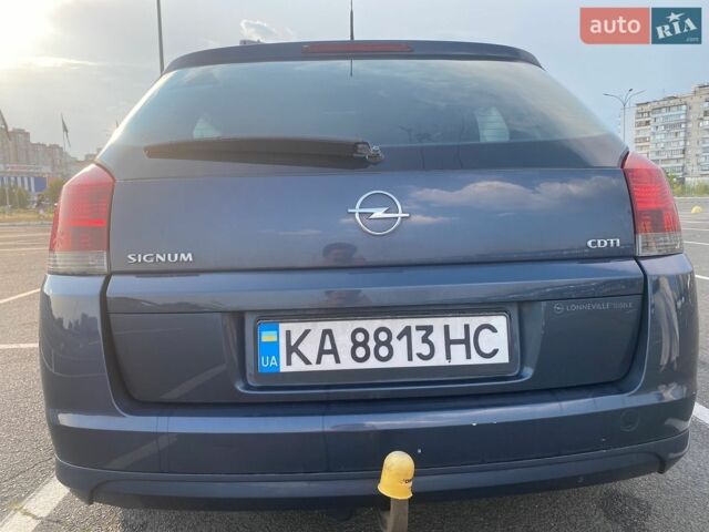 Синий Опель Сигнум, объемом двигателя 1.91 л и пробегом 330 тыс. км за 4000 $, фото 11 на Automoto.ua