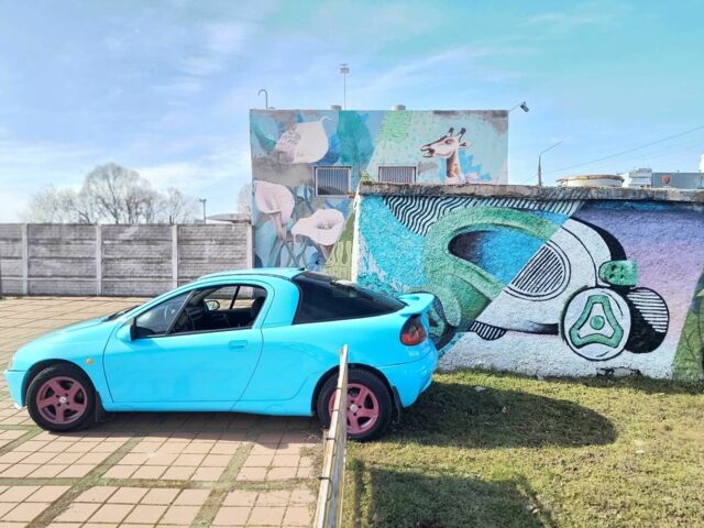 Синий Опель Тигра, объемом двигателя 1.4 л и пробегом 269 тыс. км за 2999 $, фото 11 на Automoto.ua