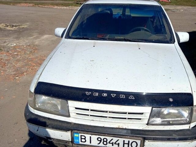 Белый Опель Вектра, объемом двигателя 2 л и пробегом 100 тыс. км за 1900 $, фото 11 на Automoto.ua