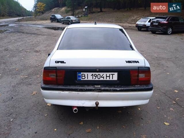 Белый Опель Вектра, объемом двигателя 2 л и пробегом 220 тыс. км за 1600 $, фото 1 на Automoto.ua