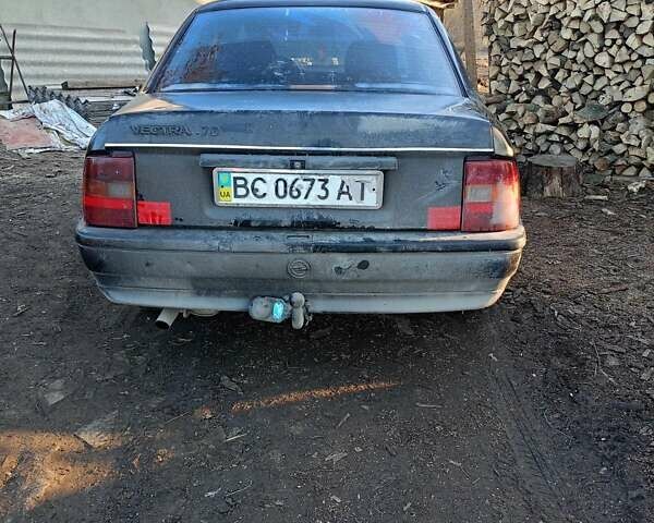 Черный Опель Вектра, объемом двигателя 1.7 л и пробегом 257 тыс. км за 1800 $, фото 1 на Automoto.ua