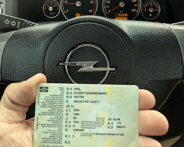 Черный Опель Вектра, объемом двигателя 1.9 л и пробегом 324 тыс. км за 5000 $, фото 20 на Automoto.ua