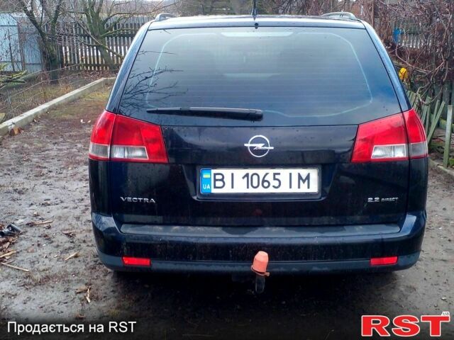 Черный Опель Вектра, объемом двигателя 2.2 л и пробегом 232 тыс. км за 4500 $, фото 2 на Automoto.ua