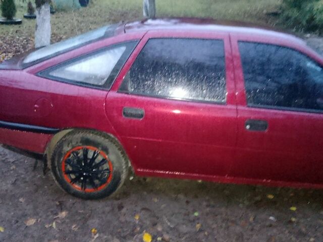 Опель Вектра 1990 в Сарнах на Automoto.ua Красный Опель Вектра, объемом двигателя 1.6 л и пробегом 200 тыс. км за 1250 $, фото 1 на Automoto.ua