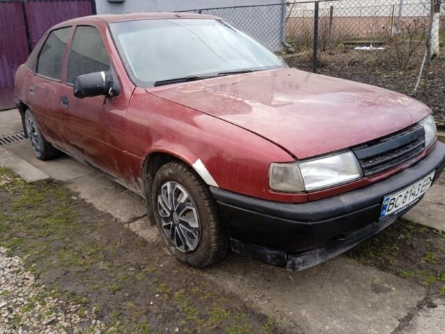 Красный Опель Вектра, объемом двигателя 2 л и пробегом 215 тыс. км за 380 $, фото 4 на Automoto.ua