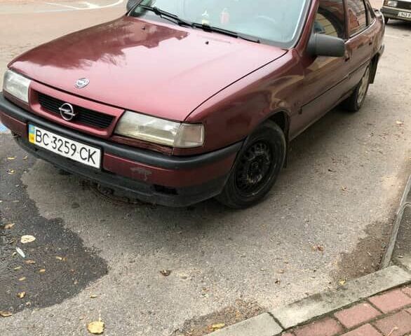 Красный Опель Вектра, объемом двигателя 1.6 л и пробегом 302 тыс. км за 1100 $, фото 1 на Automoto.ua