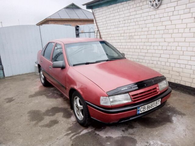 Красный Опель Вектра, объемом двигателя 1.6 л и пробегом 400 тыс. км за 600 $, фото 3 на Automoto.ua