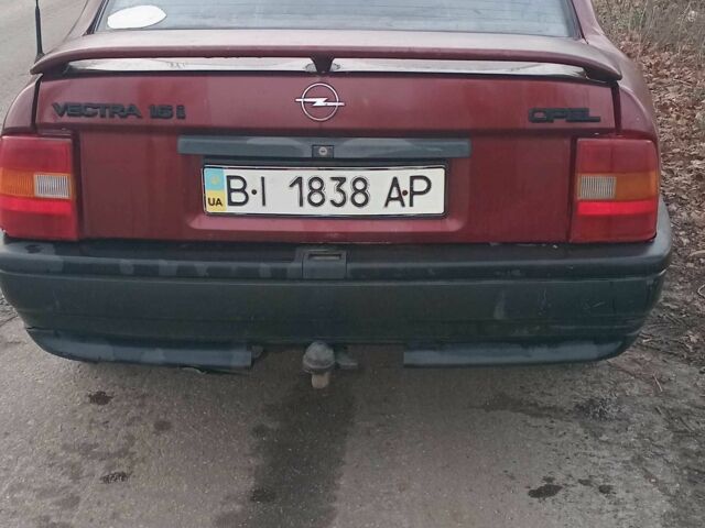 Красный Опель Вектра, объемом двигателя 1.6 л и пробегом 313 тыс. км за 1299 $, фото 6 на Automoto.ua