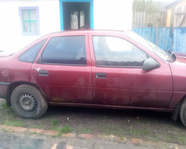 Красный Опель Вектра, объемом двигателя 2 л и пробегом 250 тыс. км за 1000 $, фото 3 на Automoto.ua
