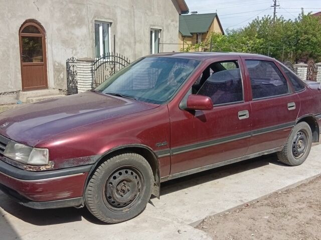 Красный Опель Вектра, объемом двигателя 1.7 л и пробегом 100 тыс. км за 1500 $, фото 1 на Automoto.ua
